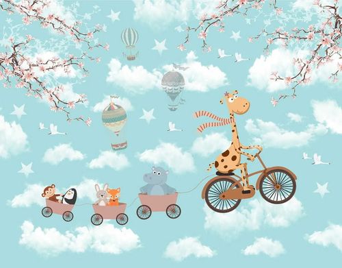 Flying animals on bicycles n.41137